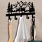 Deer Metal Key Holder for Wall, Key Holder Wall Mount, Key Rack, Key Hooks for Living Room, Hallway, Office